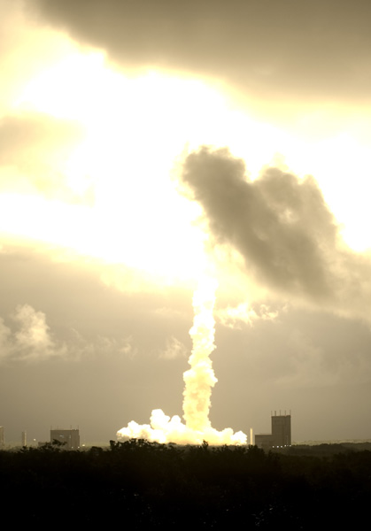 European Cargo Ship Begins Maiden Space Voyage